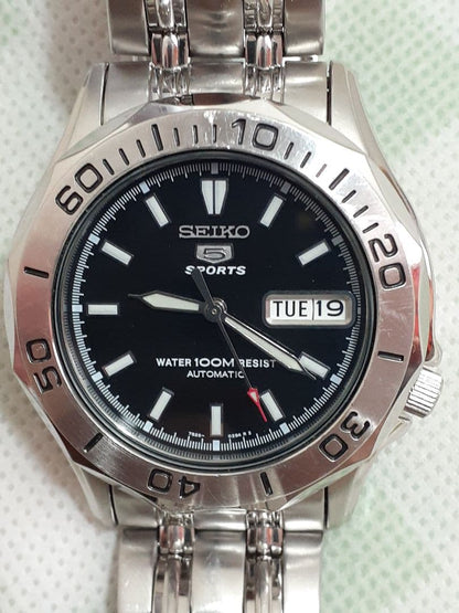 SEIKO 5 SPORTS Automatic Winding Watch 100m Water Resistant