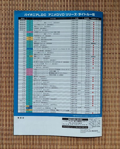Anime DVD Catalog