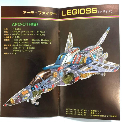 Armored Genesis Record Mospeada Pamphlet