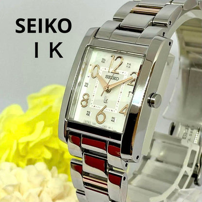 20 SEIKO Luciana Shell Dial Silver Ladies Running