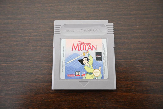 Disney's Mulan Game Boy Software