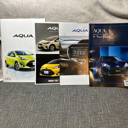2019 October Current Toyota AQUA Catalog Set