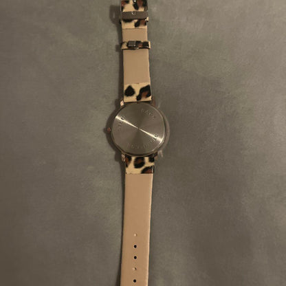 Leopard Print Wristwatch
