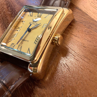 SEWOR Automatic Skeleton Watch with Date