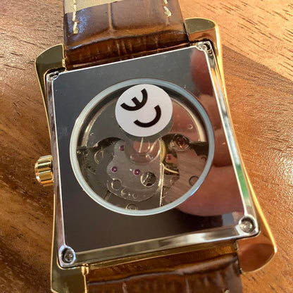 SEWOR Automatic Skeleton Watch with Date