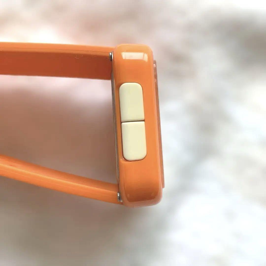 Orange Digital Watch