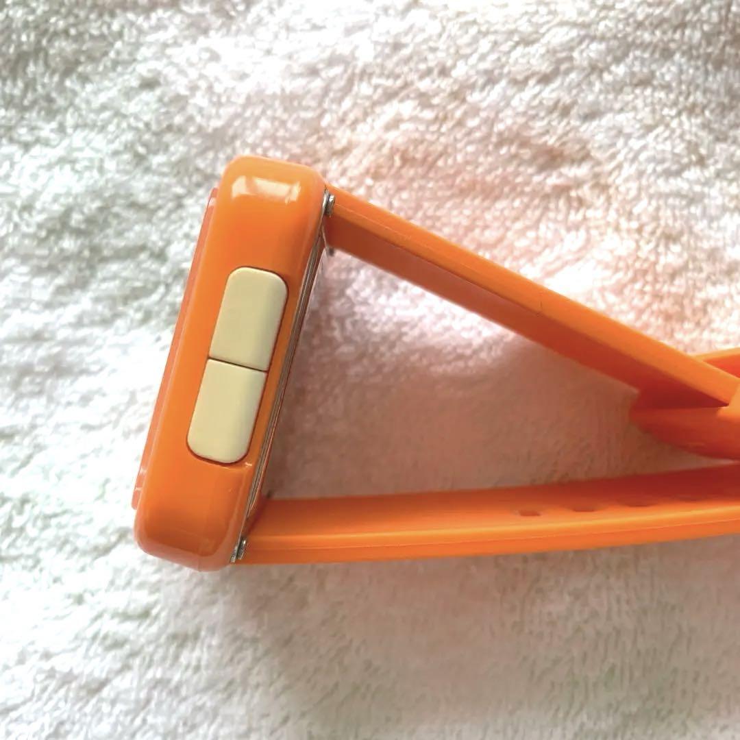 Orange Digital Watch