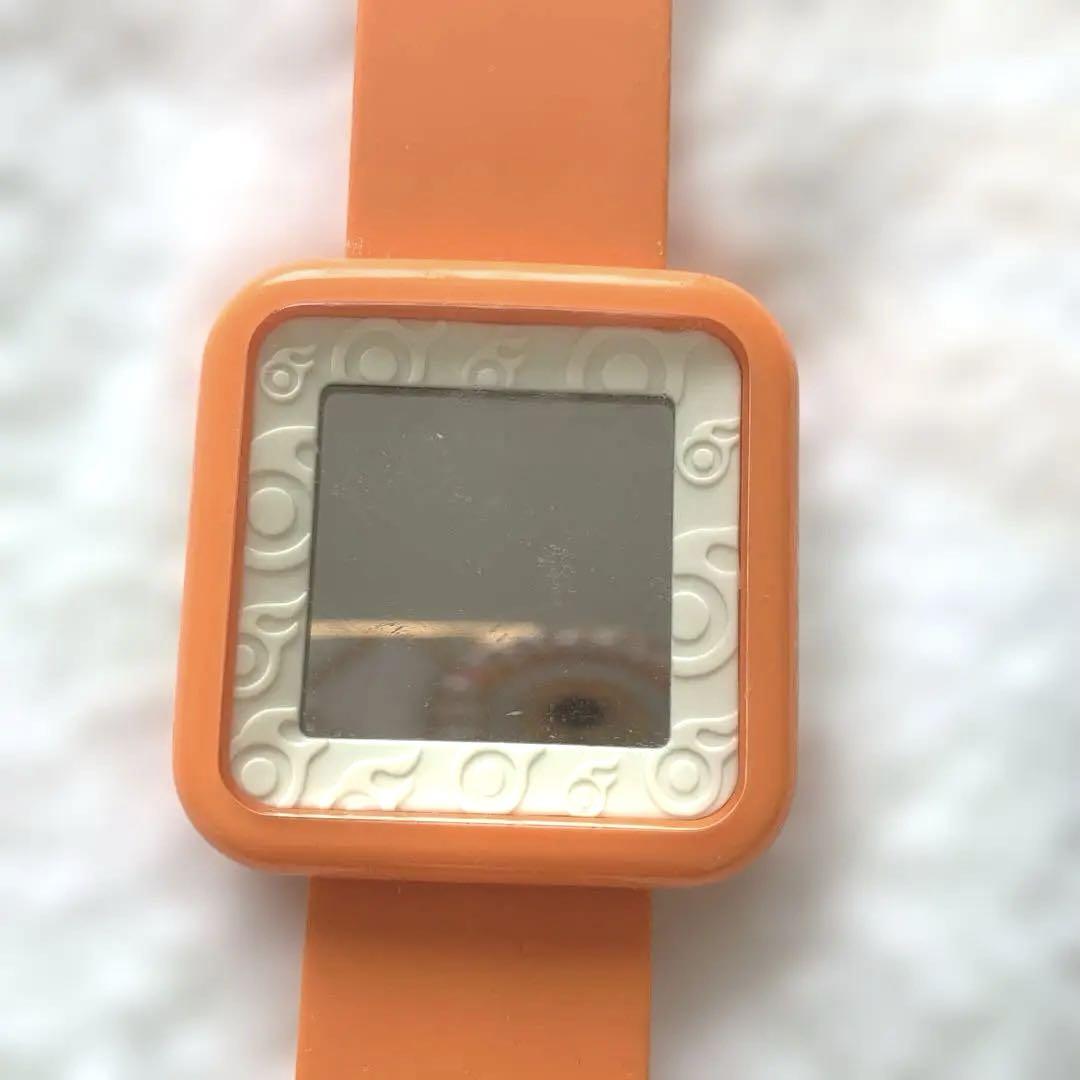 Orange Digital Watch