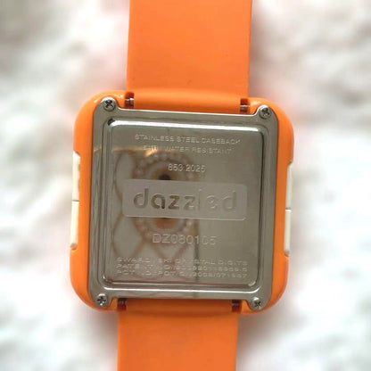 Orange Digital Watch