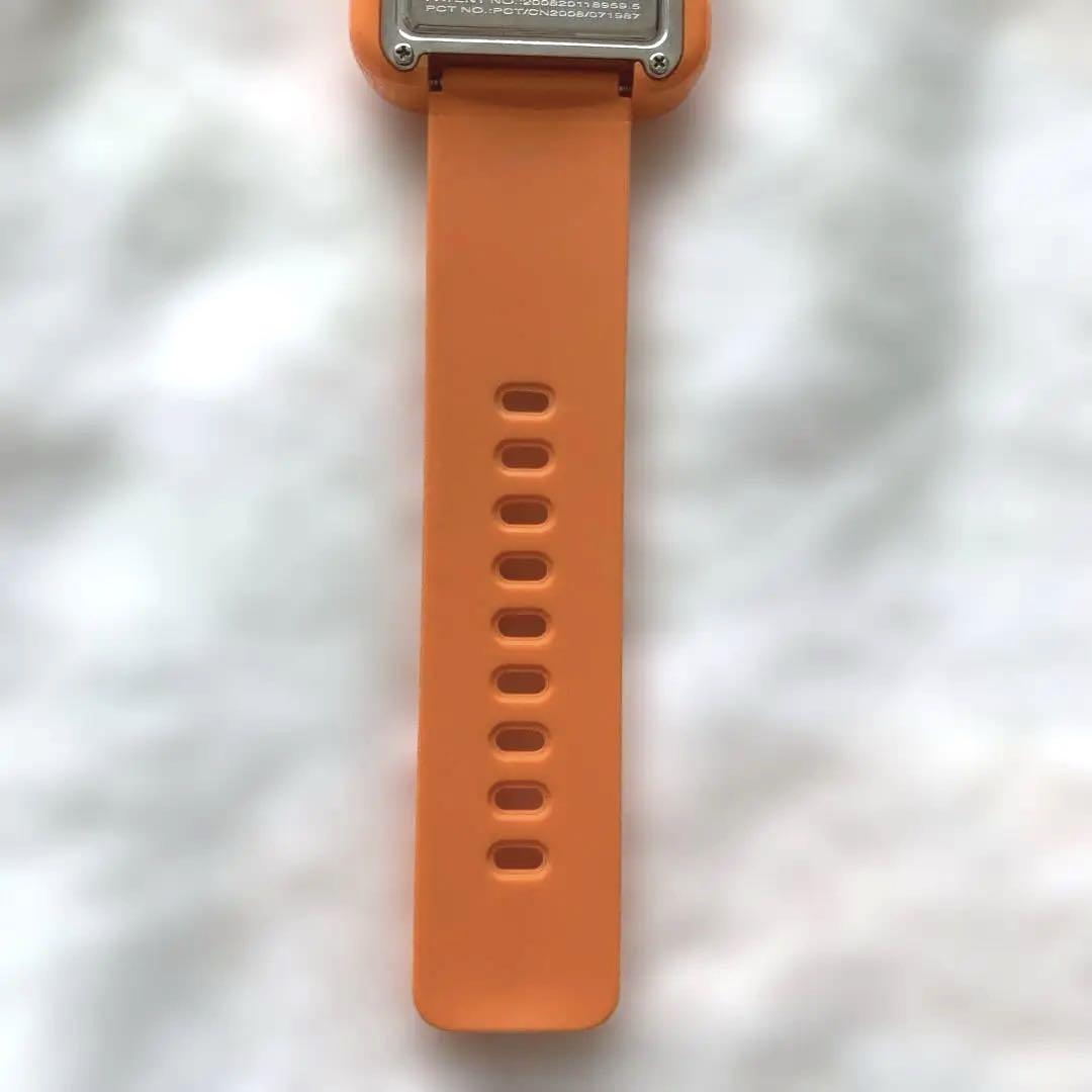 Orange Digital Watch
