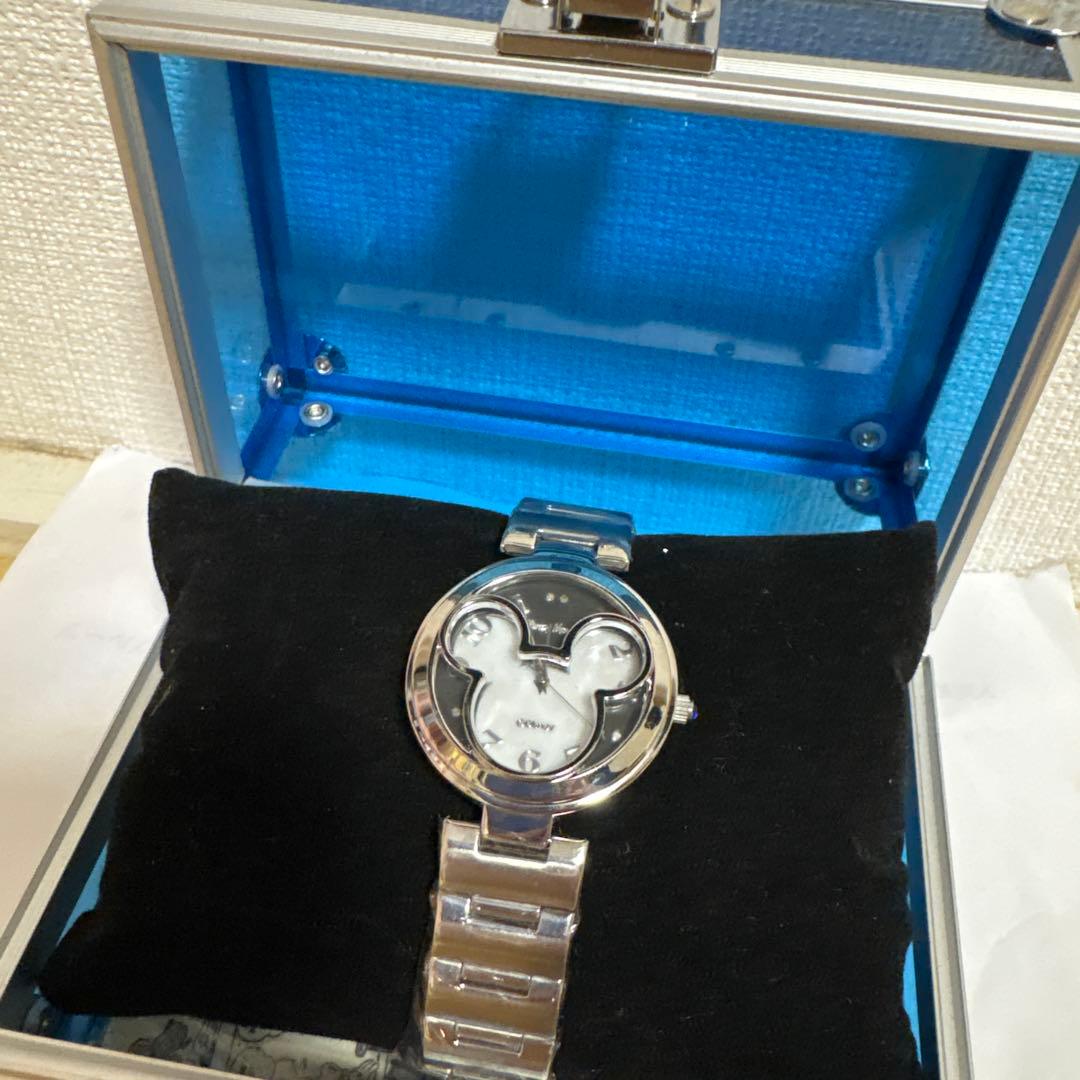 New Disney Mickey Mouse 80th Anniversary Watch with Case