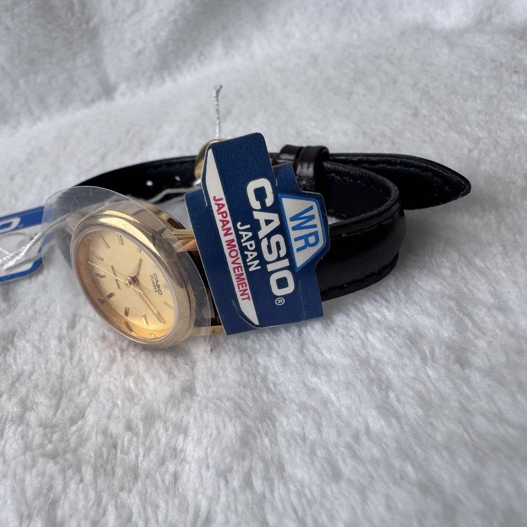 Casio Analog Quartz Gold Brown Watch