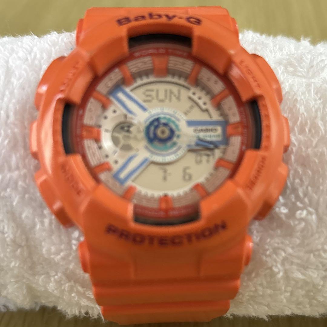 Baby-G Digital Watch Orange