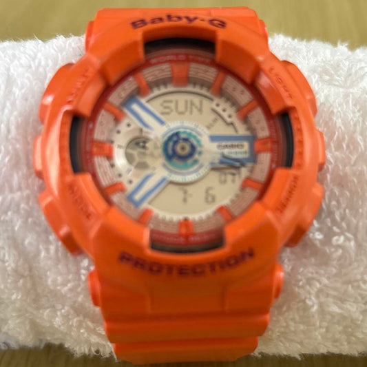 Baby-G Digital Watch Orange