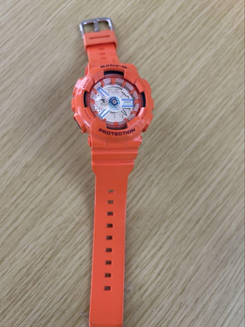 Baby-G Digital Watch Orange