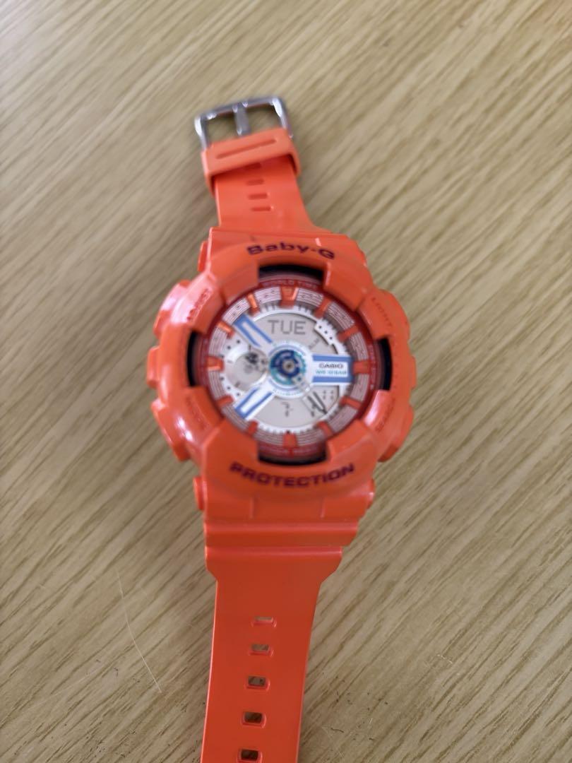 Baby-G Digital Watch Orange