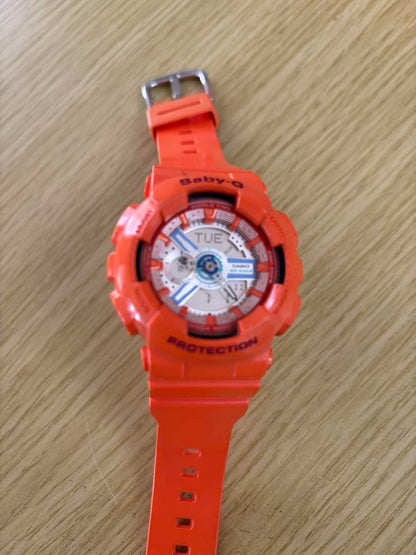 Baby-G Digital Watch Orange