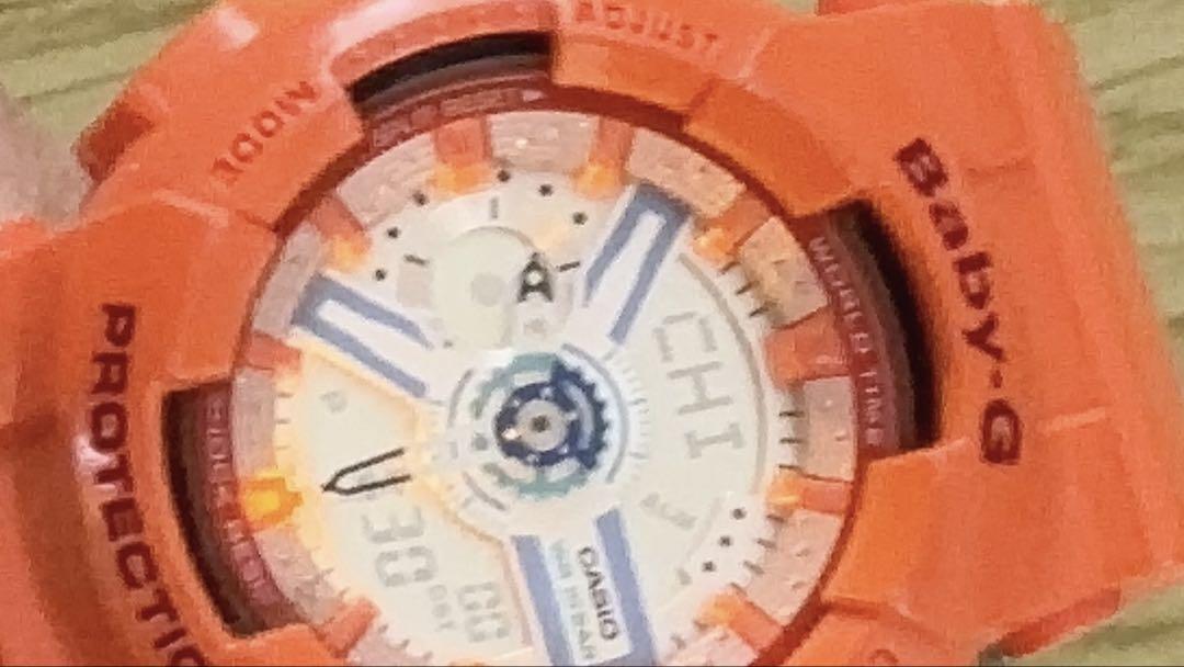 Baby-G Digital Watch Orange