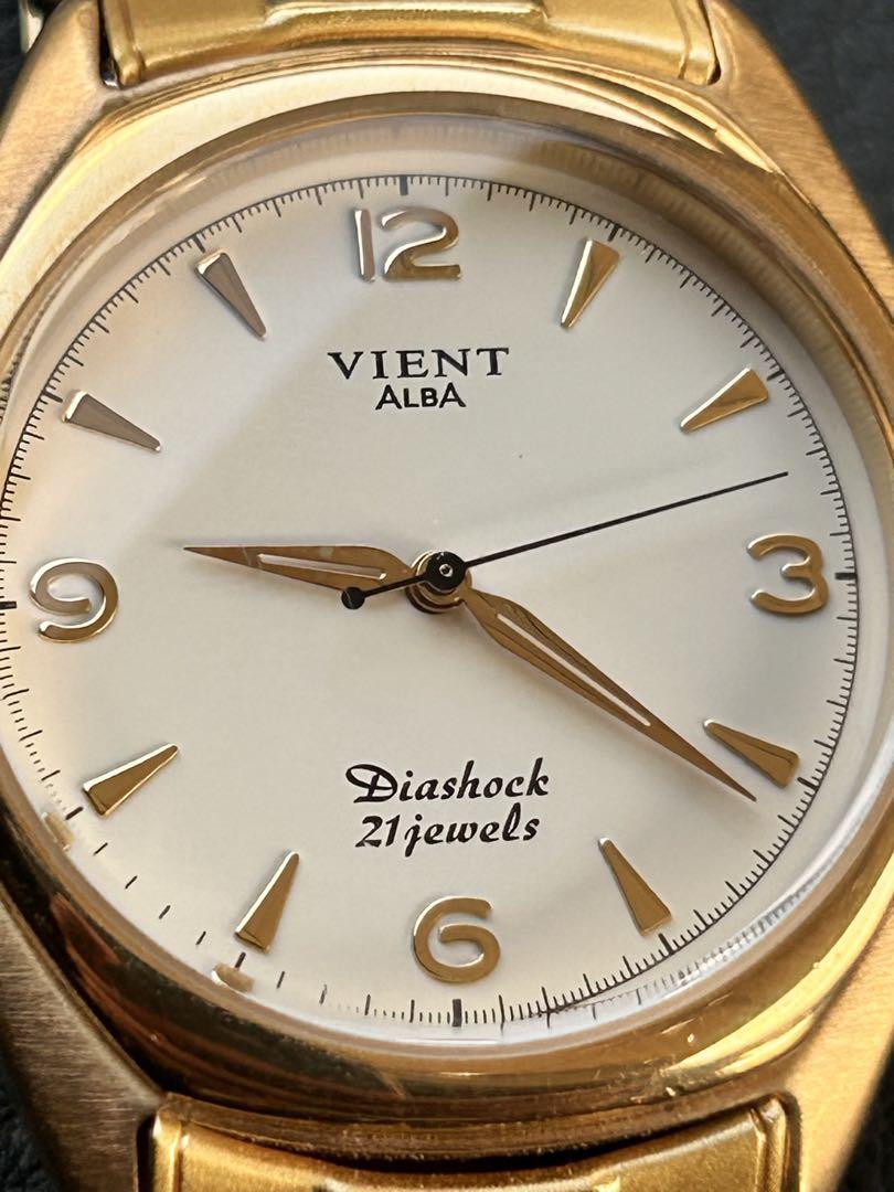 Seiko ALBA VIENT Winding 21 Jewels Working Condition