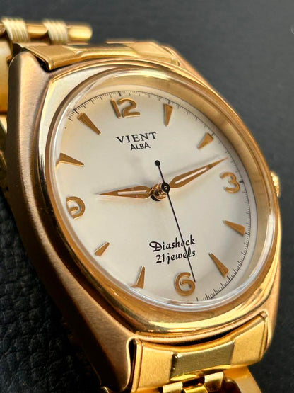 Seiko ALBA VIENT Winding 21 Jewels Working Condition