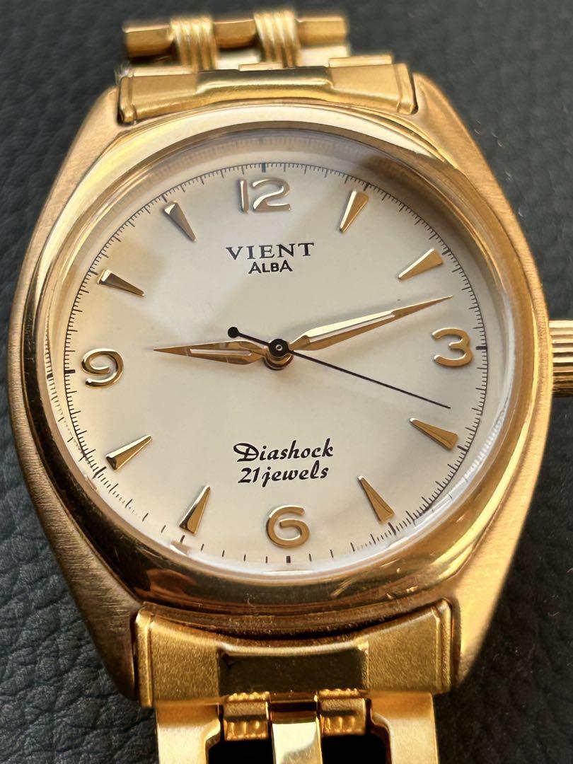 Seiko ALBA VIENT Winding 21 Jewels Working Condition