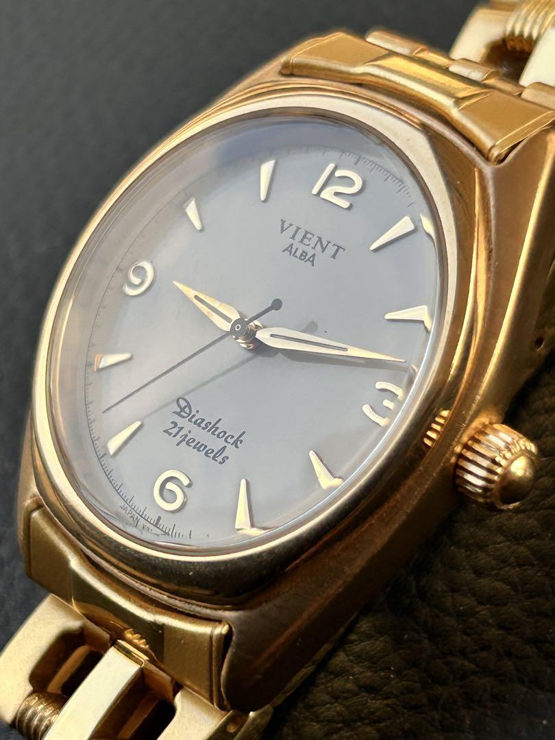 Seiko ALBA VIENT Winding 21 Jewels Working Condition