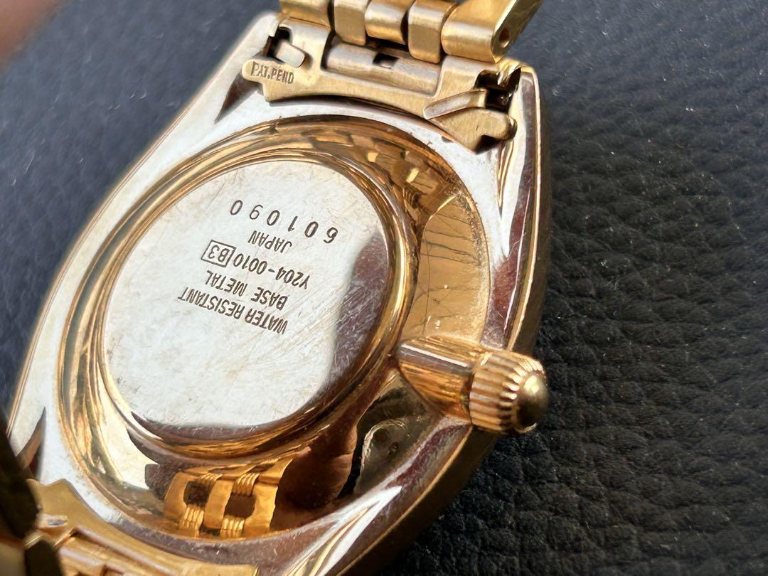 Seiko ALBA VIENT Winding 21 Jewels Working Condition