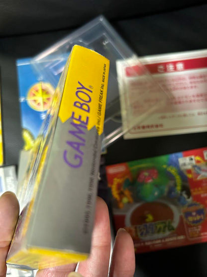 Pokémon GB Pocket Monsters Pikachu Box, Manual, Map Accessories Complete