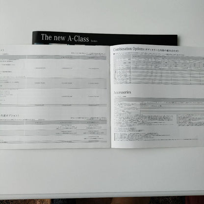 Mercedes-Benz 3-Model Catalog CLA Coupe, Shooting Brake C-Class Sedan. A-Class Sedan