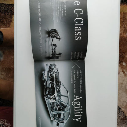 Mercedes-Benz 3-Model Catalog CLA Coupe, Shooting Brake C-Class Sedan. A-Class Sedan