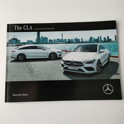 Mercedes-Benz 3-Model Catalog CLA Coupe, Shooting Brake C-Class Sedan. A-Class Sedan