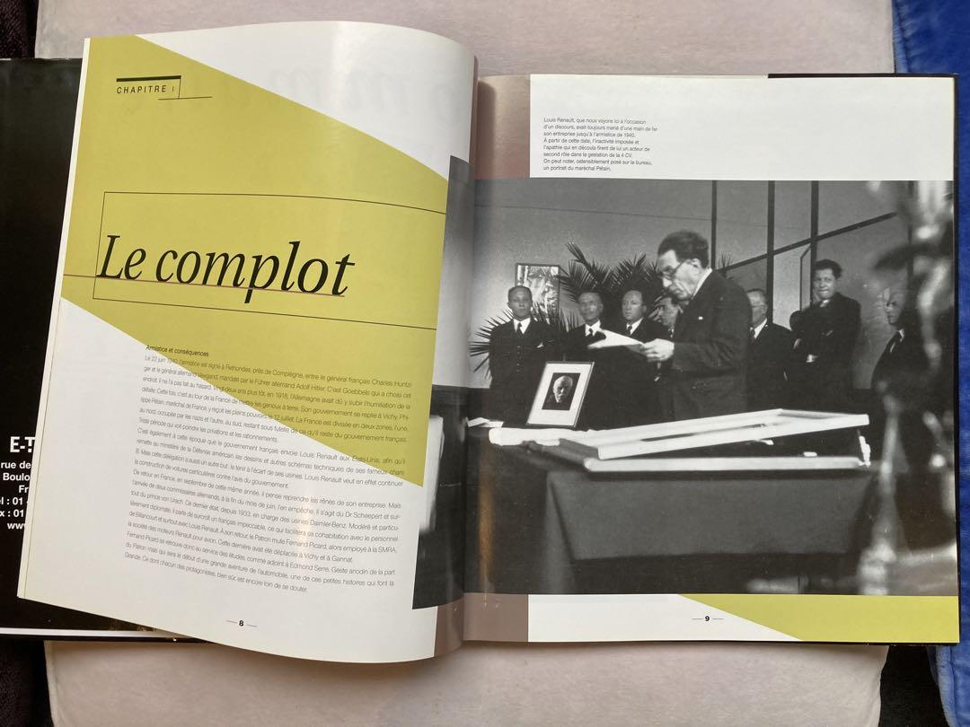 Renault 4 CV French Language Book