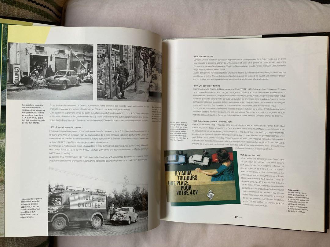 Renault 4 CV French Language Book