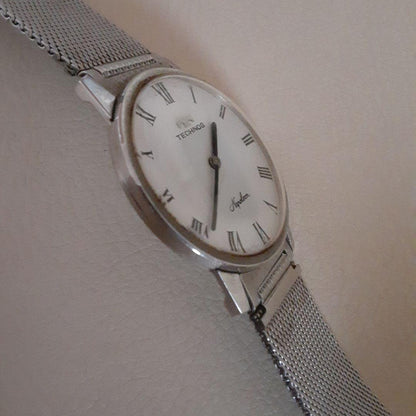 TECHNOS Technos Automatic Watch Napoleon White Dial Men's Watch