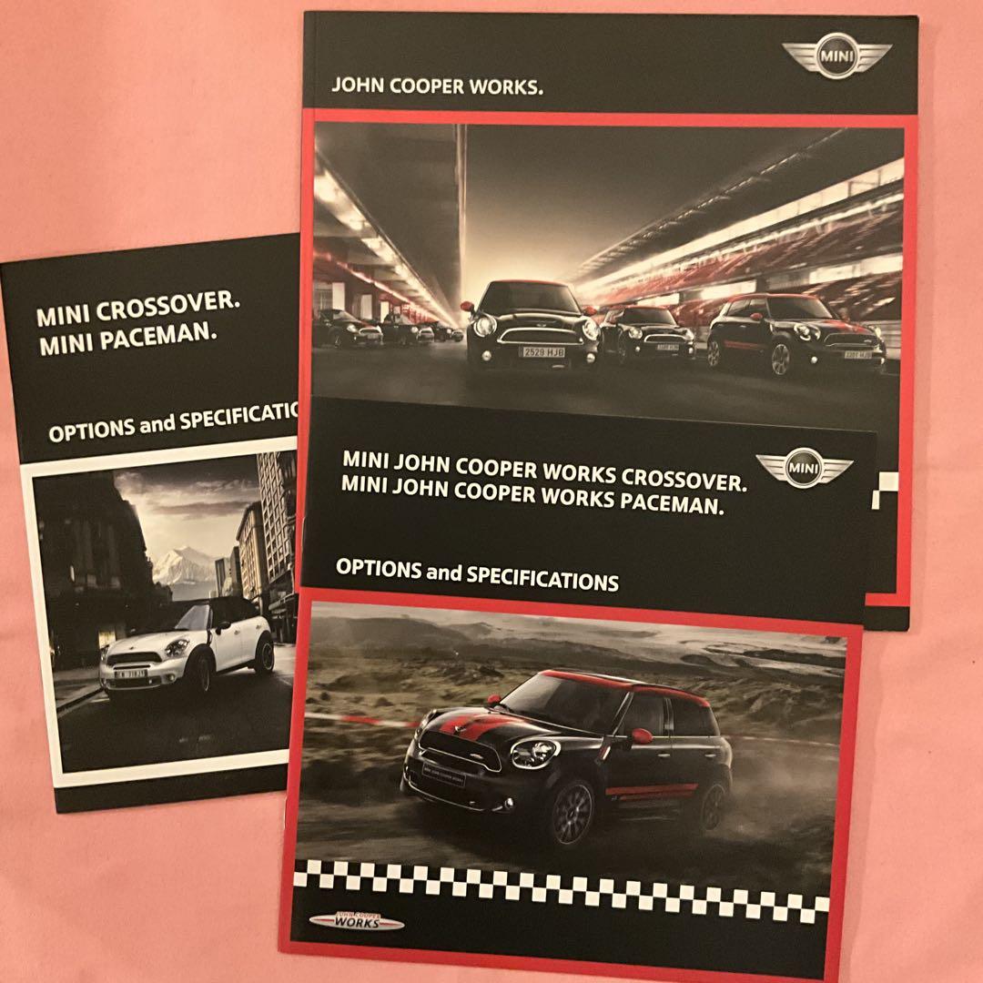 MINI JOHN COOPER WORKS Catalog Set of 3