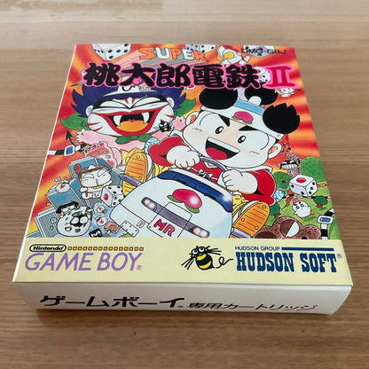 Super Momotaro Electric Railway 2 Game Boy Game Cartridge