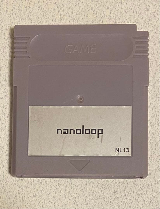 nanoloop NL13 Game Boy Software