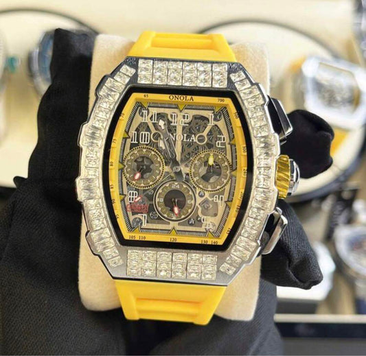 ONOLA Diamond Decoration Chronograph