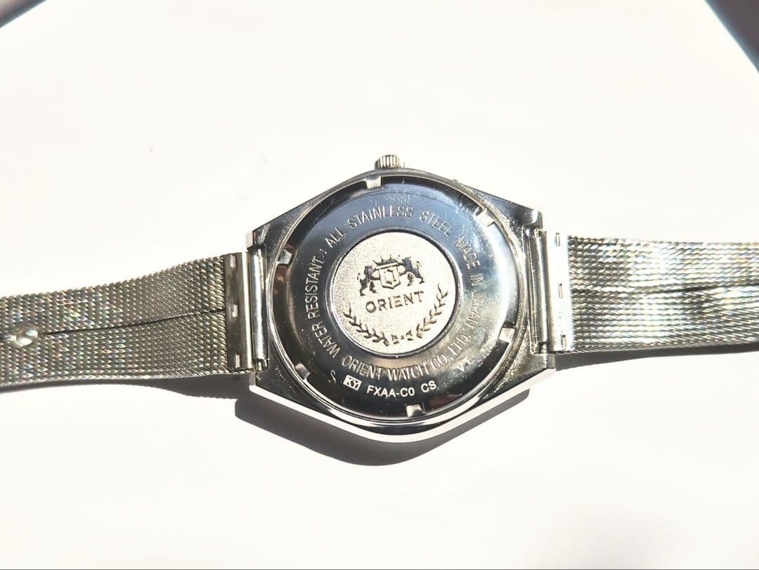 October Sale! Orient Automatic Calendar Watch Green Dial