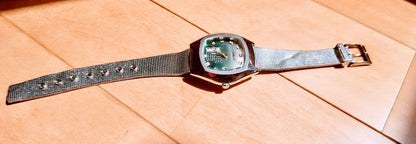 October Sale! Orient Automatic Calendar Watch Green Dial