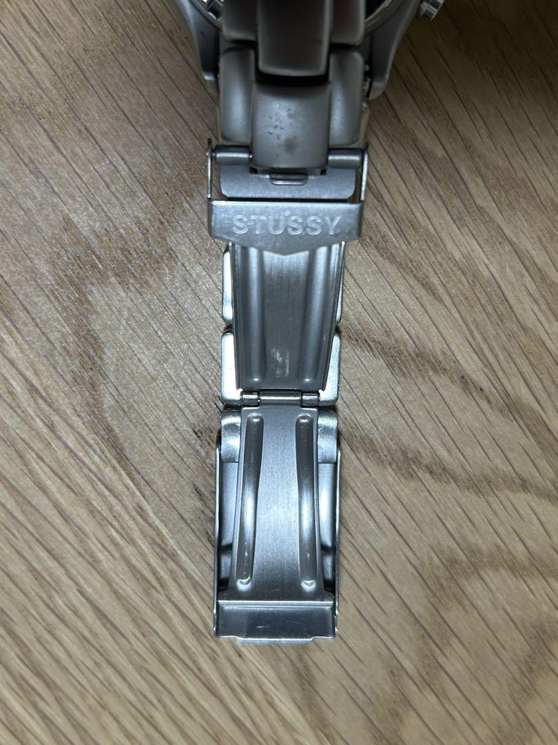 Limited Edition Stussy Tourmaster Chronograph Watch Black