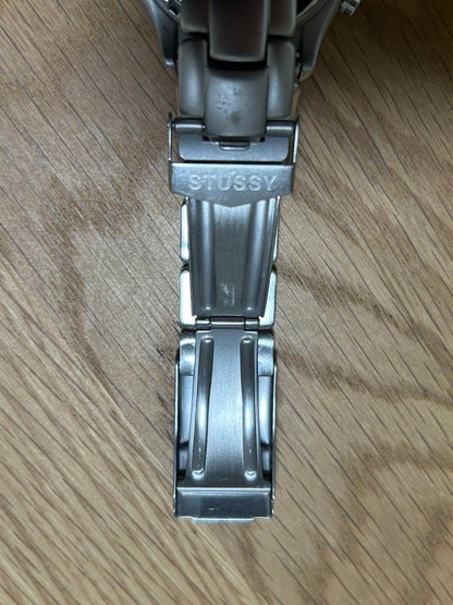 Limited Edition Stussy Tourmaster Chronograph Watch Black