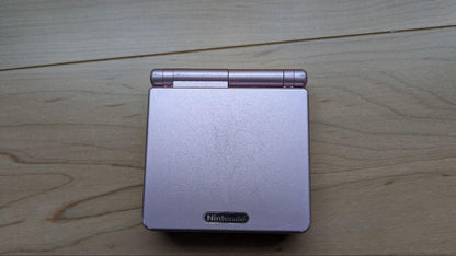 Nintendo Game Boy Advance SP Console and Cartridge and AC Adapter Set