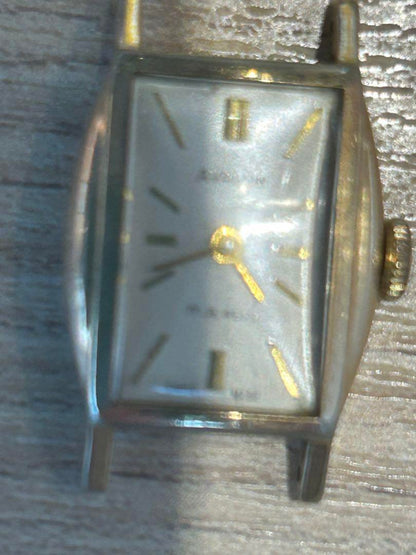 AVALON Silver Winding Watch Ladies Silver