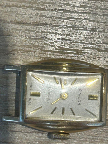 AVALON Silver Winding Watch Ladies Silver