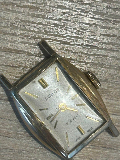 AVALON Silver Winding Watch Ladies Silver