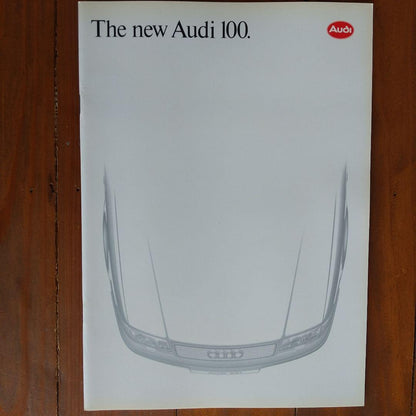 Audi 80 (1992, 16 pages), 100 (1991, 44 pages) Catalog Set