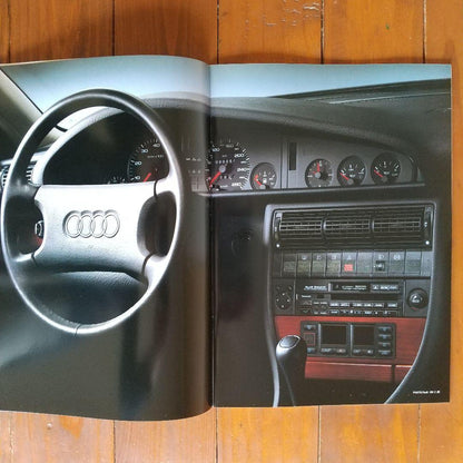 Audi 80 (1992, 16 pages), 100 (1991, 44 pages) Catalog Set