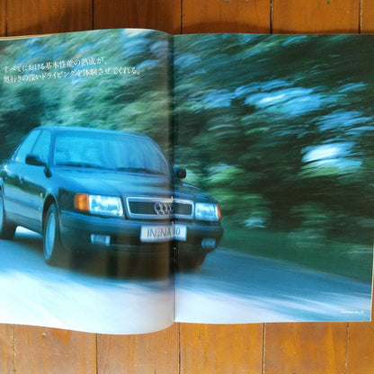 Audi 80 (1992, 16 pages), 100 (1991, 44 pages) Catalog Set
