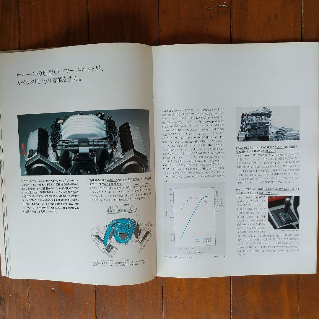 Audi 80 (1992, 16 pages), 100 (1991, 44 pages) Catalog Set